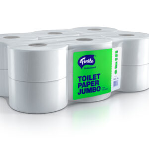 közületi egészségügyi papír 2 réteg 19 cm hófehér, 120 m, 12 tekercs/zsugor "Tissue"