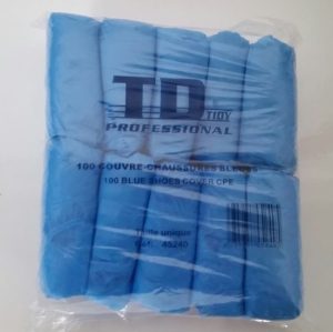 cipővédő /lábzsák/ kék, (100 db/cs)