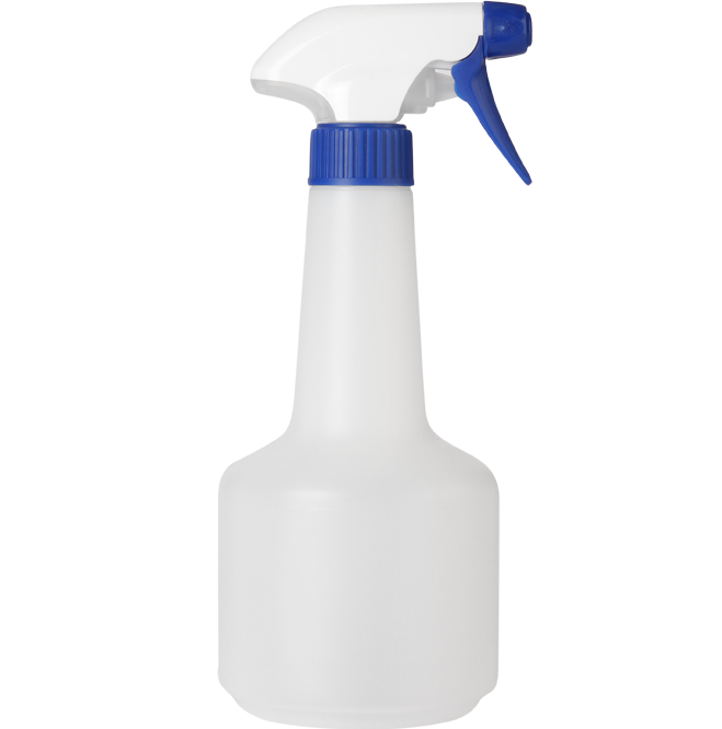 flakon szórófejjel 500 ml "G", nyakas