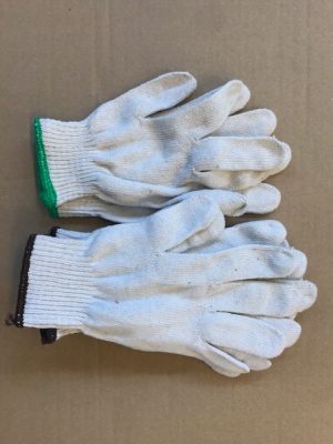 Kesztyű kötött cérna 8-as,9-es (Re) 12pár/csom.