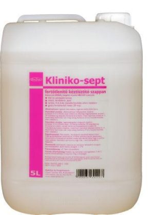 Kliniko-Sept fertőtlenítő kéztisztító szappan 5 L