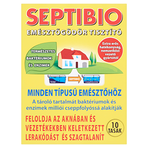 Septibio emésztőgödör karbantartó 10 tasakos
