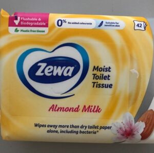 Zewa nedves (toalatt) törlőpapír 42 db-os almond milk