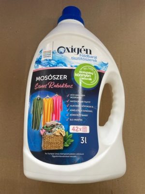 Oxigén földbarát mosószer Szines 3 Liter