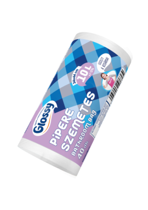 szemeteszsák  10 L 34X44 Pipere 40 db/tekercs, 10 mikon Glossy(1 tekercs)