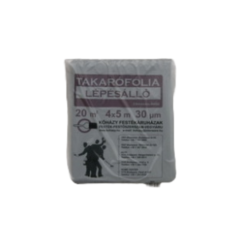Takarófólia 20 m2 30 mikron lépésálló