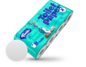 Finito wc papír,  8 tekercs, 2 réteg, 160 lap, 100 % cell.