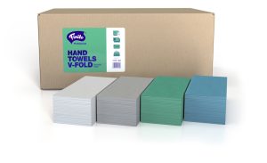 hajtogatott kéztörlő "Z" 1 réteg 20x250 lap/karton, KÉK, Zizin