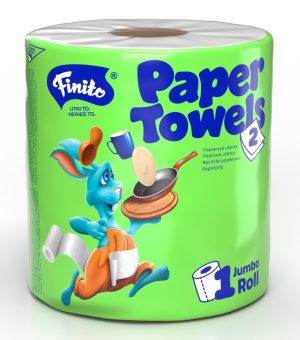 Finito kéztörlő, 2 réteg, 420 lap, Jumbo,100 % cell.