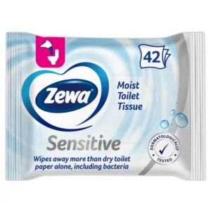 Zewa nedves (toalatt) törlőpapír 42 db-os sensitive