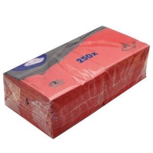Szalvéta Gastro 250db 2r Piros