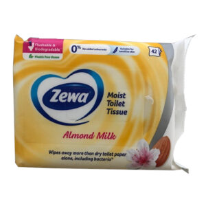 Zewa nedves (toalatt) törlőpapír 42 db-os almond milk