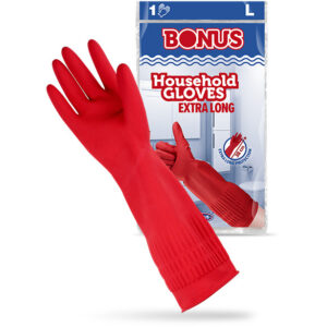 Bonus gumikesztyű, Extra hosszú "L" 38cm
