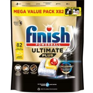 Finish mosogatógép tabletta All in One, Ultimate Plus 82 db