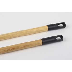 Kefa nyél, fa-lakkozott, menetes