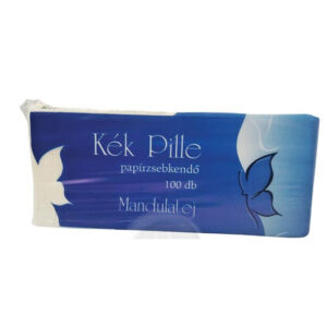 Kék pille papírzsebkendő 3r.100 db-os madulatej