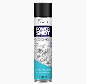 Kala Power Shot légtér frissítő 600 ml, Citrus