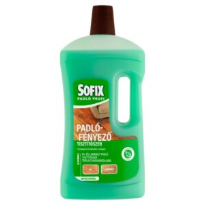 Sofix 1 l-es padlófényező tisztítószer avokádó olajjal, fa és laminált padlóhoz