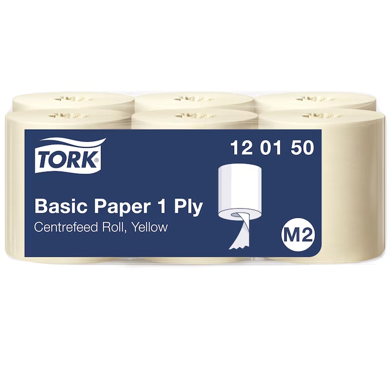 Tork kéztörlő tekercses Universal 310 Sárga (120150) 1 réteg 300 m 6 tekercs/karton.
