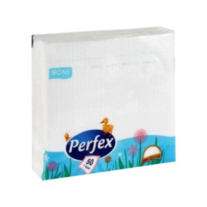 Perfex szalvéta, 33×33cm, 1rét,  50 db-os