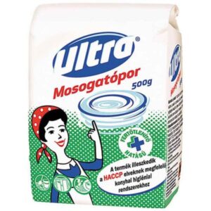 Ultra mosogatópor 500 gramm, zöld, zacskós
