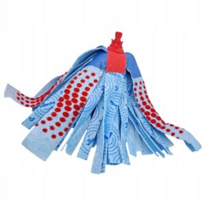 Vileda felmosófej 3Action XL Supermocio Soft kék-pöttyös 3D-vel Pattintós