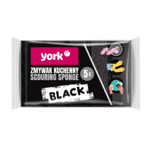 York mosogatószivacs Black Maxi 5db