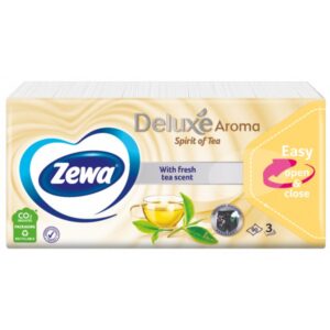 Zewa Deluxe papírzsebkendő 90 db/cs spirit of tea