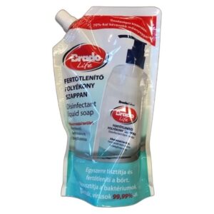 Brado Life folyékony szappan, fertőtlenítő, 500ml, utántöltő