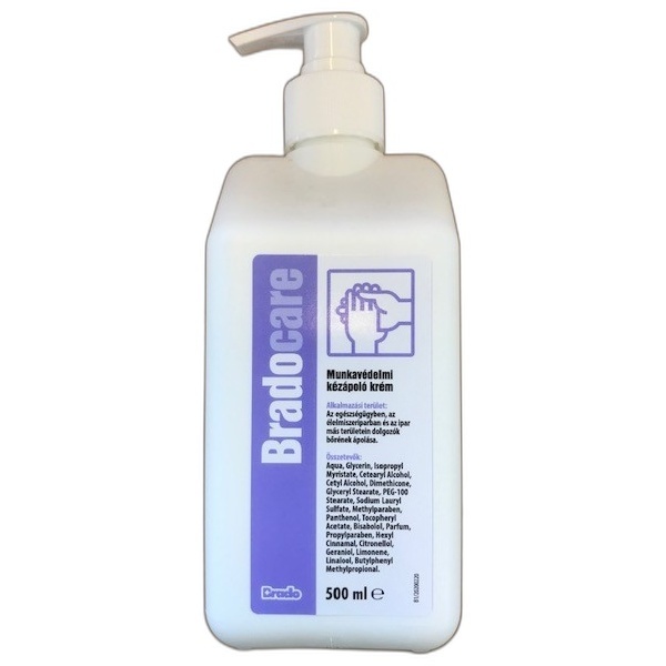 Bradocare kézápoló krém glicerines 500ml