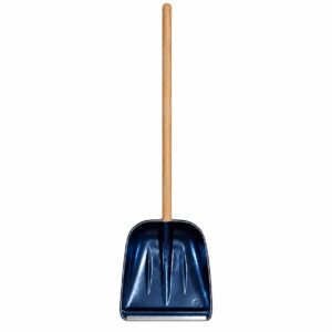 hólapát műanyag 38 cm, fa nyéllel (Kefa)