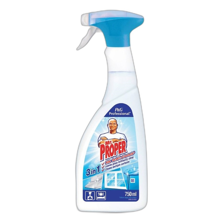 Mr Proper P&G Professional ablaktisztító,750 ml